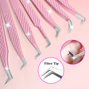 แหนบปลายเหล็กกันไฟฟ้าสถิตย์สำหรับต่อขนตา ยี่ห้อใหม่ HASIBI NAQIBI SURGICAL CORPORATION สำหรับช่างต่อขนตามืออาชีพ - Product Image 4