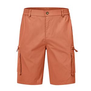 <b>Men's</b> Casual Eco-Friendly Oxford Fabric <b>Cargo</b> <b>Shorts</b> 100% Polyester Mid Waist Anti-Wrinkle Quick Dry Breathable Vintage - Product Image 1