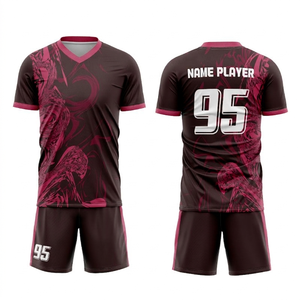 Conjuntos de Camisetas de Fútbol con Logotipo Personalizado, Uniformes de Fútbol, Proveedor al por Mayor, Ropa Deportiva de Secado Rápido para Equipos - Product Image 4