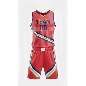 Uniforme de basket-ball respirant pour l'entraînement estival, kit de sport pour hommes, uniforme de basket-ball léger, maillot d'entraînement de basket-ball - Product Image 3