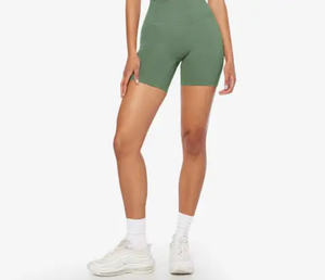 Shorts de Yoga de Cintura Alta para Deporte y Fitness, Shorts de Yoga con Efecto Levanta Glúteos, Shorts de Yoga Sin Costuras para Gimnasio, Oferta en Shorts de Yoga Casuales de Verano para Mujer - Product Image 1