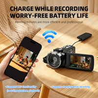 Fotocamera Digitale 8K 80MP CMOS WiFi con Autofocus, Schermo Ribaltabile 3.0", Zoom 18X per Creatori di Contenuti e Registrazioni di Viaggio