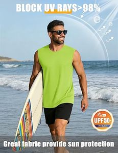 Sleeveless Shirts Gym Men's Tank Gym Tank Top Custom Plus Size 100% Cotton Quick Dry Breathable Anti-shrink High Street Style - Product Image 4