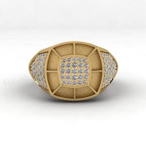 Solid 925 Silver 14mm Cushion Mens Blank Bezel Signet <b>Ring</b> Pave CZ 14k Gold Plated Keepsake Breastmilk <b>Ashes</b> Resin DIY Jewelry - Product Image 5