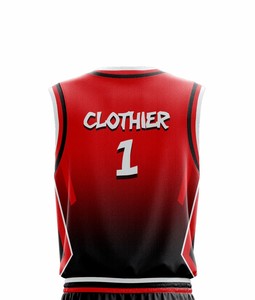 Uniformes de Baloncesto sin Mangas Transpirables de Alta Calidad, 100% Poliéster, Tallas Grandes para Adultos, Diseño Personalizado, Sublimación Digital - Product Image 6