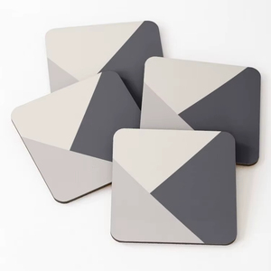 Resin coaster Polished Handcrafted Natural Wooden Bone Inlay coaster BY HANDMADE COLLECTION - Product Image 1