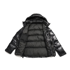 Chaqueta de Plumón para Hombre, Transpirable, Resistente al Viento, para Exteriores, con Logotipo Personalizado, Cuello Alto, Acolchada, para Invierno - Product Image 4