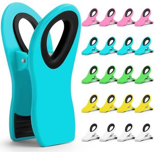 Paquete de 20 Clips Magnéticos para Bolsas y Alimentos, Multiusos, para Almacenamiento de Alimentos en la Cocina y Oficina, Soluciones para Guardar Alimentos y Bocadillos - Product Image 1