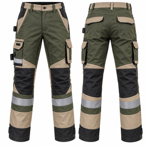 High Visibility <b>Cargo</b> Trousers For Industrial And Outdoor <b>Work</b> Hi Vis Reflective <b>Cargo</b> Trousers Construction Safety <b>Work</b> <b>Pants</b> - Product Image 3