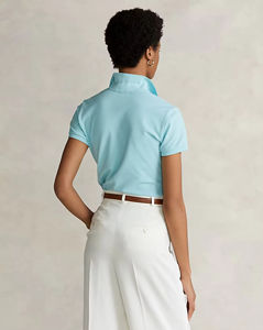 Impression par transfert thermique de logo personnalisé pour chemises femme, haute qualité, 100% coton tricoté respirant, fabricant OEM ODM - Product Image 6