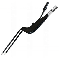 Regal Impex RI-ES0-2124 Pince bipolaire à aspiration à baïonnette portative, réutilisable, antiadhésive, instruments électrochirurgicaux pour chiens