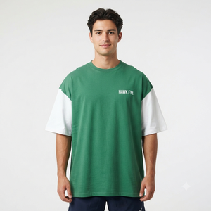 Men's t-shirt o-neck with best quality fabric customized logo and design with different color oversized men's t-shirt - Product Image 6
