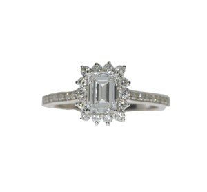 1.38 CT Emerald Cut Lab Grown <b>Diamond</b> <b>Ring</b> in 18K Gold | IGI Certified Luxury Engagement Wedding <b>Ring</b> | Elegant Bridal Jewelry - Product Image 5