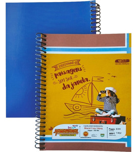 Cuaderno Espiral HAWAMAHAL A4, 280 Páginas, 60 GSM, Papelería para la Escuela, Universidad y Oficina, Cuaderno de Ejercicios - Product Image 3