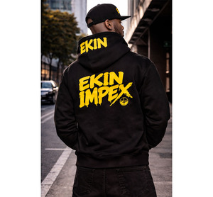 Custom Design Puff Printing Streetwear Oversized Heavyweight Zip up Hoodie Men's Sweatshirts Full <b>Face</b> Zip Hoodie Manufacturers - Product Image 4
