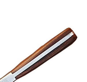 Couteau de chef en acier Damas, forgé à la main, style japonais, manche en bois, couteau de cuisine pour droitier, fabricant OEM ODM - Product Image 3