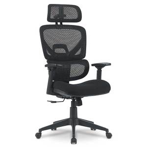 Chaise de bureau ergonomique professionnelle MATAR de qualité supérieure avec dossier haut et accoudoirs 3D Soft-Touch - Product Image 1