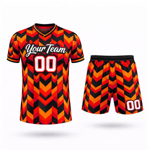 Conjunto Personalizado de Manga Larga, Talla Grande, Verano, Sublimado, Poliéster, Diseño Propio, Hecho en Pakistán - Product Image 6