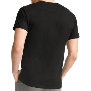 Camiseta de Hombre de Alta Calidad, Negra, Cuello Redondo, Manga Corta, Casual, 100% Algodón, Corte Regular, Transpirable, Ecológica, de Secado Rápido - Product Image 3