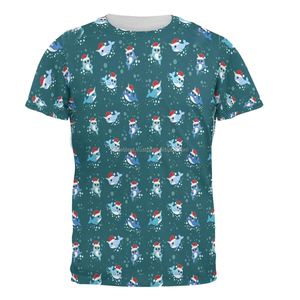 Vêtements pour hommes Vêtements et accessoires T-shirts T-shirt à col rond imprimé 100% coton à séchage rapide personnalisé pour hommes - Product Image 1
