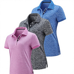 Camisetas Polo para Mujer, Clásicas, Modernas, Casuales, Cómodas para el Día a Día, Mezcla de Algodón Premium - Product Image 5