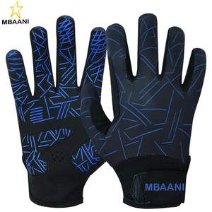 ถุงมือตีเบสบอลสำหรับเยาวชน ผู้ใหญ่ ผู้ชาย เด็กชาย ถุงมือตีซอฟต์บอลแบบมีแผ่นรองนุ่มสบาย พร้อมด้ามจับที่มีความยึดเกาะสูงพิเศษ กระชับนิ้วมือและฝ่ามือ - Product Image 1