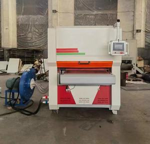 Chinese leverancier RVS plaat ontbraammachine Aluminium vlakke automatische slijp-, polijst- en buffmachine met goede prijs, goedkopere prijs - Product Image 3