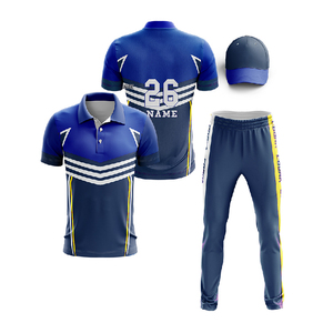 Cricket Uniform Custom Team Jersey And Trousers Breathable Moisture Wicking Lightweight <b>Athletic</b> Sportswear For Professional - Product Image 4