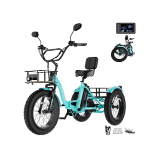 MEILLEURE OFFRE 4 NOUVEAUX vélos pliants 750W 48V avec paniers avant et arrière pour hommes, femmes et seniors - Product Image 2