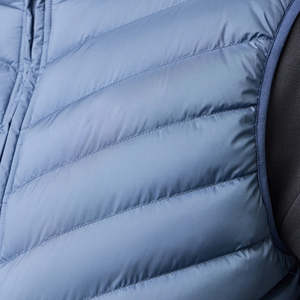 Chaleco Acolchado sin Mangas con Cierre de Cremallera, a la Moda, de Alta Calidad, en Tela de Poliéster, para Uso en Exteriores, Chaquetas Acolchadas para Hombre con MOQ Bajo - Product Image 5