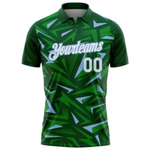Polo de sport de qualité export, séchage rapide, polyester, manches courtes, personnalisation de la marque, fabricant de vêtements OEM - Product Image 1