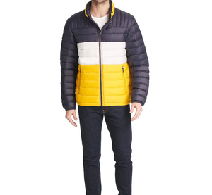 Nouvelle arrivée, veste matelassée à capuche d'automne, vente en gros personnalisée, grande taille pour hommes, imperméable, respirante, doublure en fausse fourrure - Product Image 1