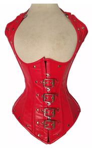 คอร์เซ็ตของผู้หญิงวินเทจชุดกระชับสัดส่วนเซ็กซี่แบบโอเวอร์บัสเทจคอร์เซ็ทผ้าบอร์เคดระบายอากาศทันสมัยสำหรับขนาดใหญ่พิเศษ - Product Image 3