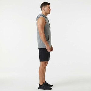Débardeur de sport sans manches pour homme avec poche kangourou, 100 % coton, séchage rapide, respirant, vente en gros - Product Image 6