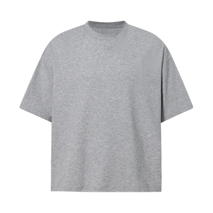 Camiseta Informal Holgada de Gran Tamaño, Unisex, de Algodón, Estilo Urbano, Transpirable, Moda de Verano, Ropa Diaria Moderna - Product Image 4
