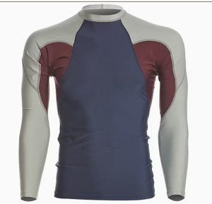 เสื้อรัดรูปแขนยาวสีขาวสำหรับผู้ชาย แห้งเร็ว เหมาะสำหรับออกกำลังกายและฝึกซ้อม MMA - Product Image 4