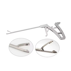 <b>Laparoscopic</b> Straight Needle Holder Available in All Kinds Qualities & Sizes Steel Manual Surgical <b>Instruments</b> Needle Holder - Product Image 6