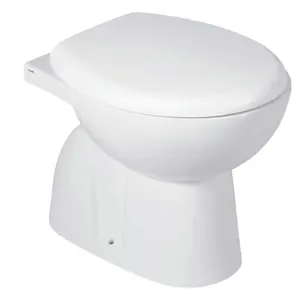 Harga grosir kualitas terbaik keramik putih s-trap dan p-trap kloset air WC Toilet dengan sistem Dual Flush dari India
