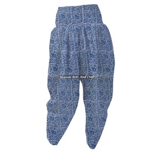New Arrival Hand Block Print Cotton Women Night Suit Jaipuri Print Floral Lounge Wear Patiala Pants Cotton Night <b>Trousers</b> Pant - Product Image 6