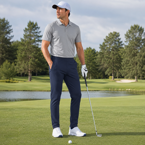 Pantalon de jogging de golf pour homme, extensible, performant, séchage rapide, vêtements de golf athlétiques, pantalon de sport avec logo personnalisé - Product Image 6