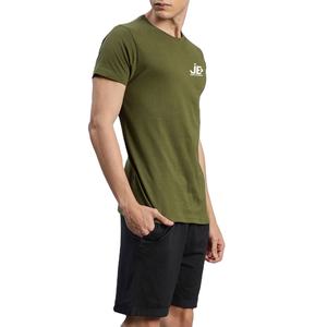 Haute qualité hommes été tenue décontractée ensemble couleur unie lavé à l'acide T-Shirt & Shorts 100% coton contraste couleur - Product Image 4