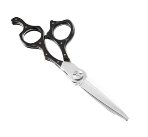 Sharp Stainless Steel <b>Handle</b> Right-Handed Hair Cutting Barber Scissors Sharp Tip Right Handed <b>Long</b> <b>Handle</b> Hair Cutting <b>Shears</b> - Product Image 5