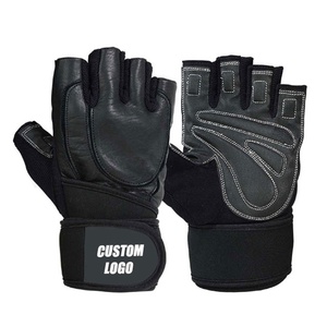 Gants de musculation pour hommes, accessoire de soutien, avec enveloppe de poignet, de fitness, d'exercices physiques, pour lever de poids - Product Image 2