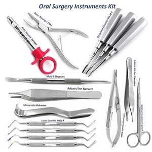 Juego de Instrumentos de Extracción Quirúrgica Dental Astrin de 15 Piezas de Acero Inoxidable, Grado Quirúrgico, Certificado CE, 2 Años de Garantía - Product Image 4