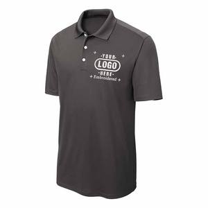 Chemises polo pour hommes personnalisables, brodées, décontractées, à manches courtes - Product Image 5