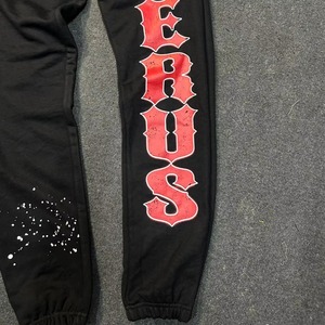 Conjunto de Sudadera con Capucha Negra para Hombre Verus, Ropa Deportiva de Algodón Tejido, Estilo Urbano, Cierre Completo, Logotipo Estampado, Otoño - Product Image 5