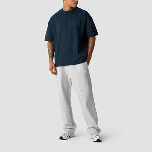 Nesta Sports Custom Logo <b>Men</b>’s Winter Joggers Straight-Leg Loose Fit Four-Way <b>Stretch</b> Soft Breathable Dry Fit 100% Cotton Pants - Product Image 4