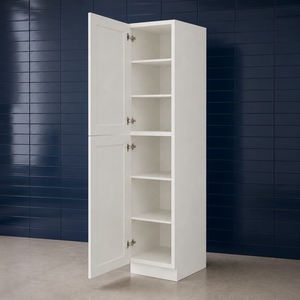 Gabinete de Despensa de 18 Pulgadas de Alto, Estilo Shaker Blanco de 84 Pulgadas de Alto y 27 Pulgadas de Profundidad, RTA, Directo de Fábrica en Vietnam - Product Image 5