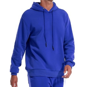 Conjunto deportivo personalizado de algodón, pantalones y sudadera con capucha de tela gruesa para hombre, 100% algodón. - Product Image 5