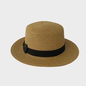 Sombreros de Paja Estilo Sombrero con Imagen Lisa Personalizada al por Mayor, Sombrero de Playa para Mujer con Rafia, Hecho en Vietnam - Product Image 4